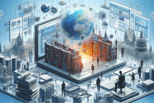 Free online library ERP software for digital humanities projects