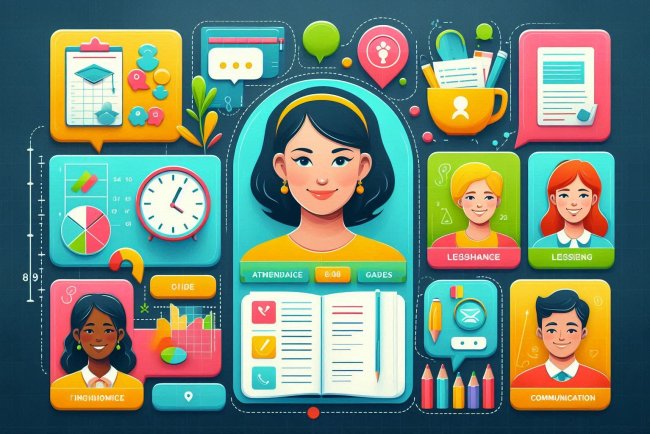 School management system for teachers