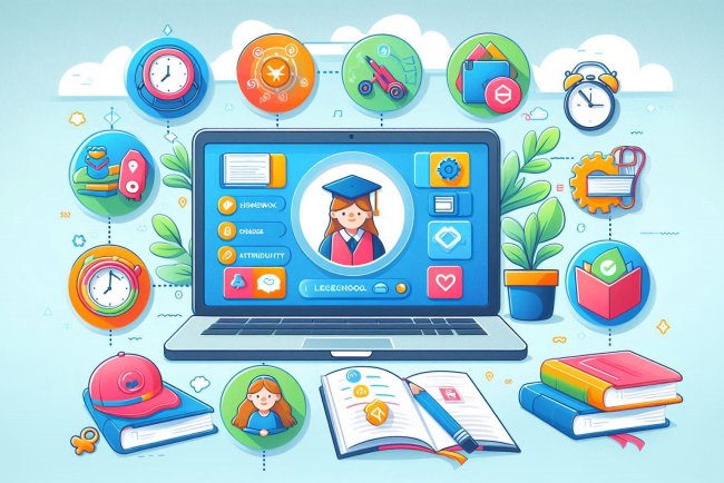 School management system for students