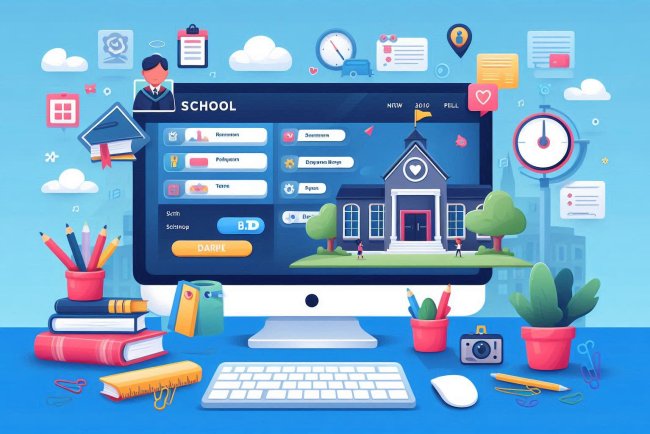 School management software with parent portal