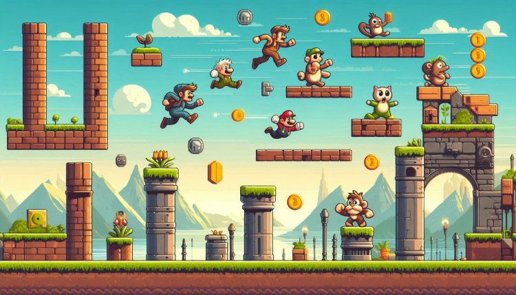 Platformer games: Jumping, running, and collecting