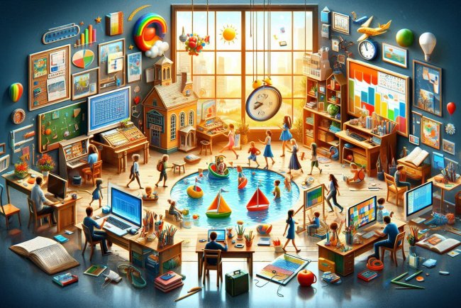 School management system with attendance analytics