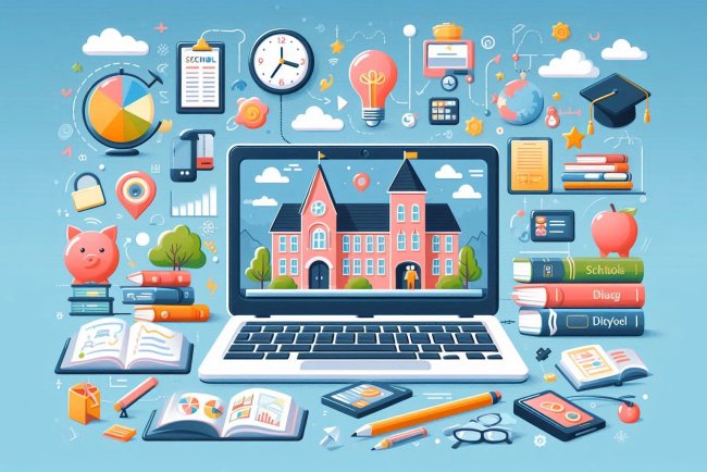 School management software with student portals