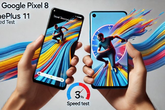 Google Pixel 8 vs OnePlus 11: Speed test showdown!
